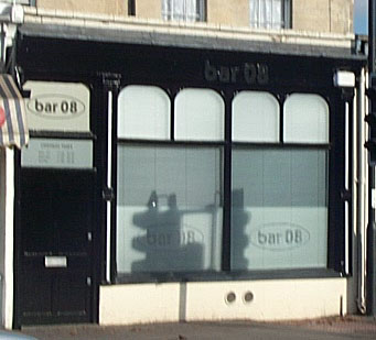 Bar08 frontage