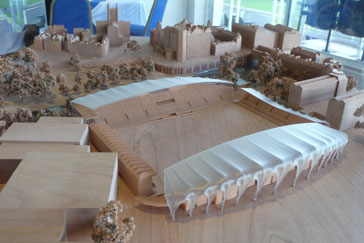 View of model
