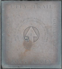 City Trail plaque