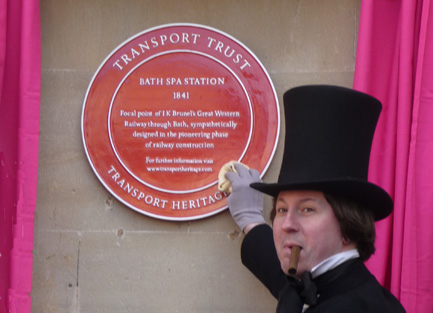 Brunel with Red Wheel