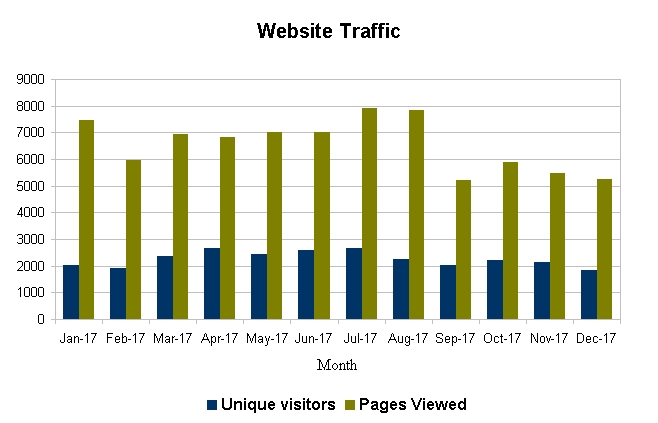Website statistics